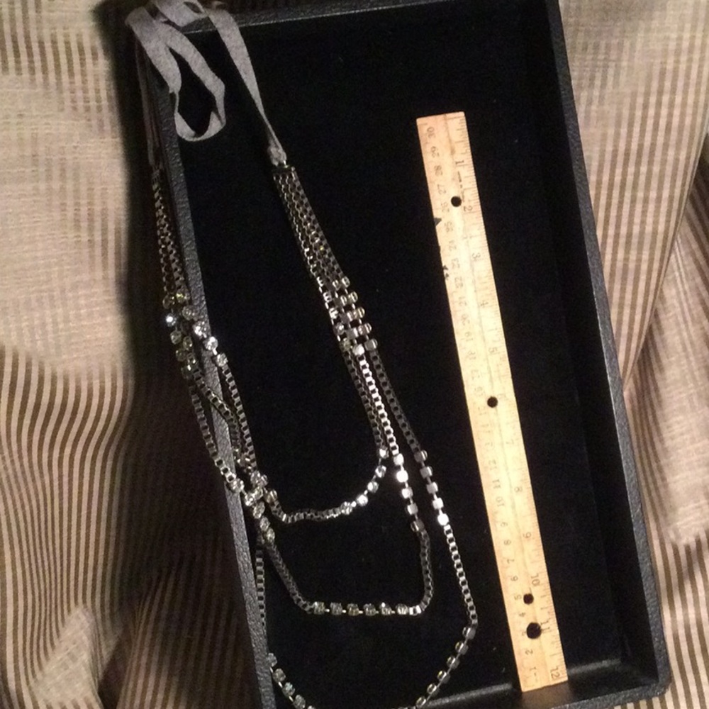 Triple strand necklace…costume jewelry.